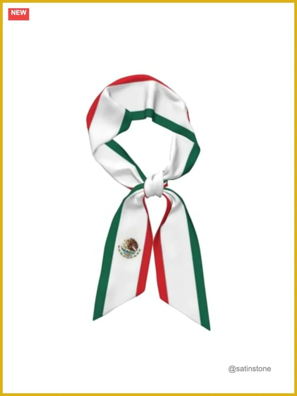 Silk Feel Polyester Purse Scarf Bag Handle Wrap Neckerchief Hairband